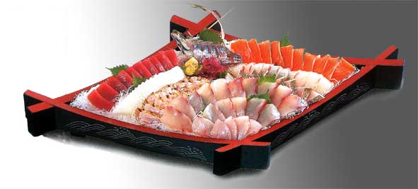 写真：刺身盛合せ